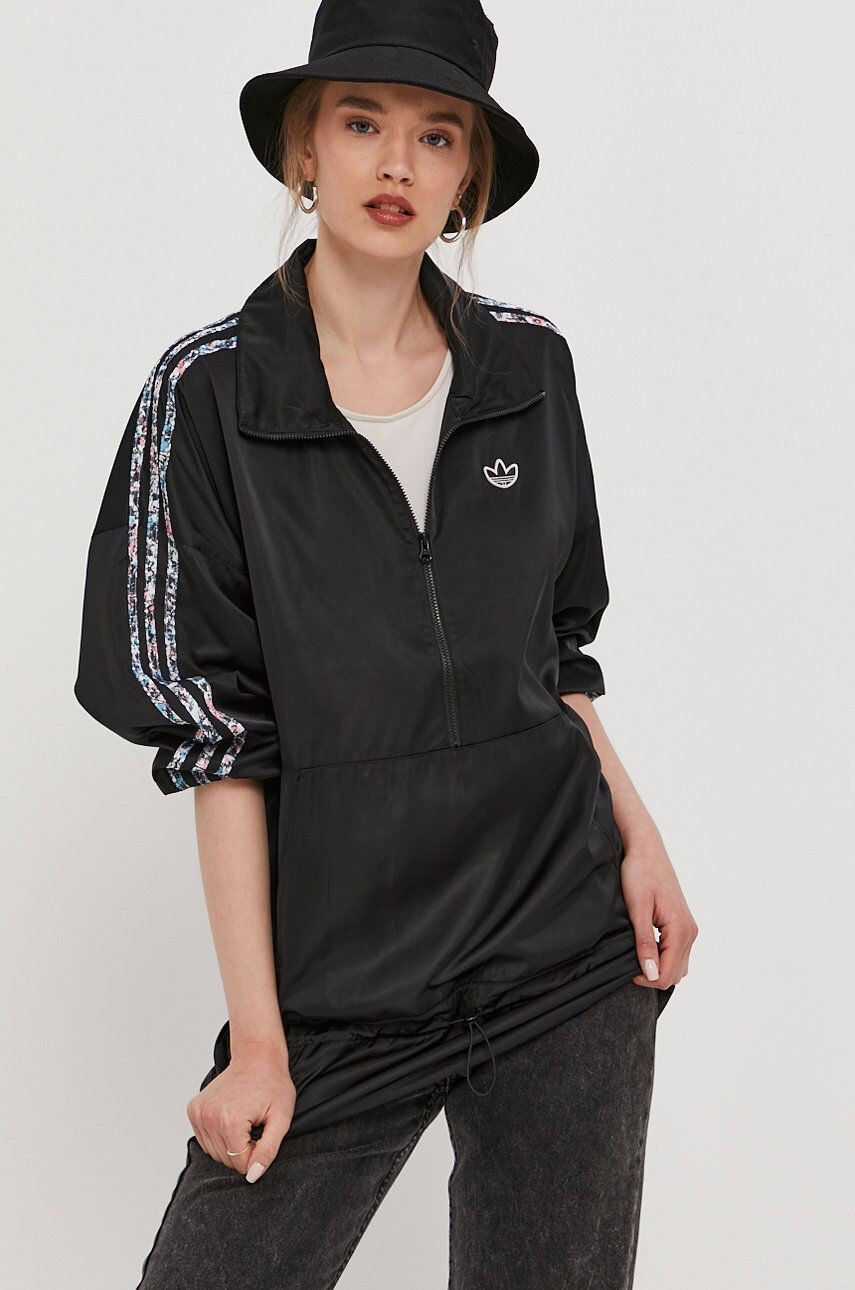 adidas Originals Geacă GN3105 culoarea negru de tranzitie - Pled.ro