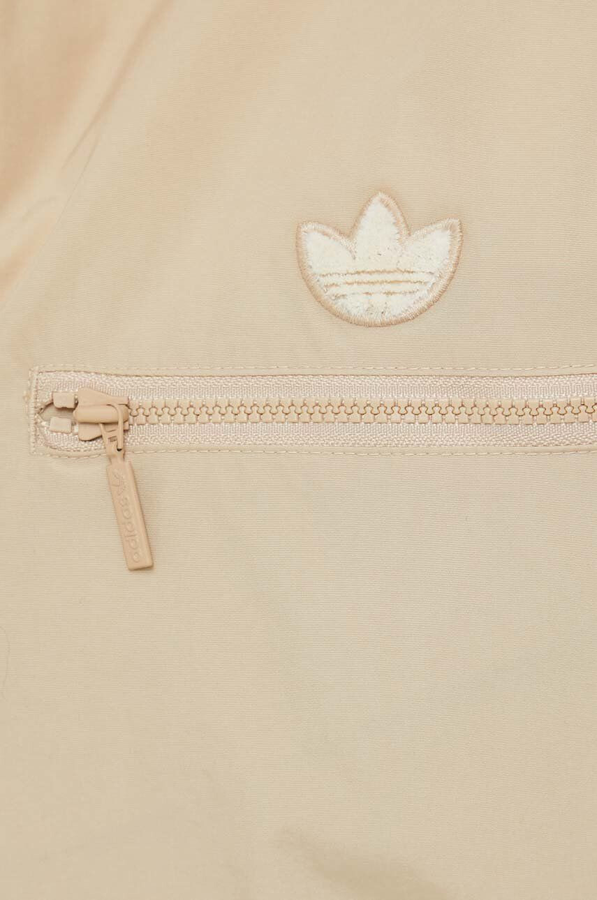 adidas Originals geaca bomber femei culoarea bej de tranzitie - Pled.ro