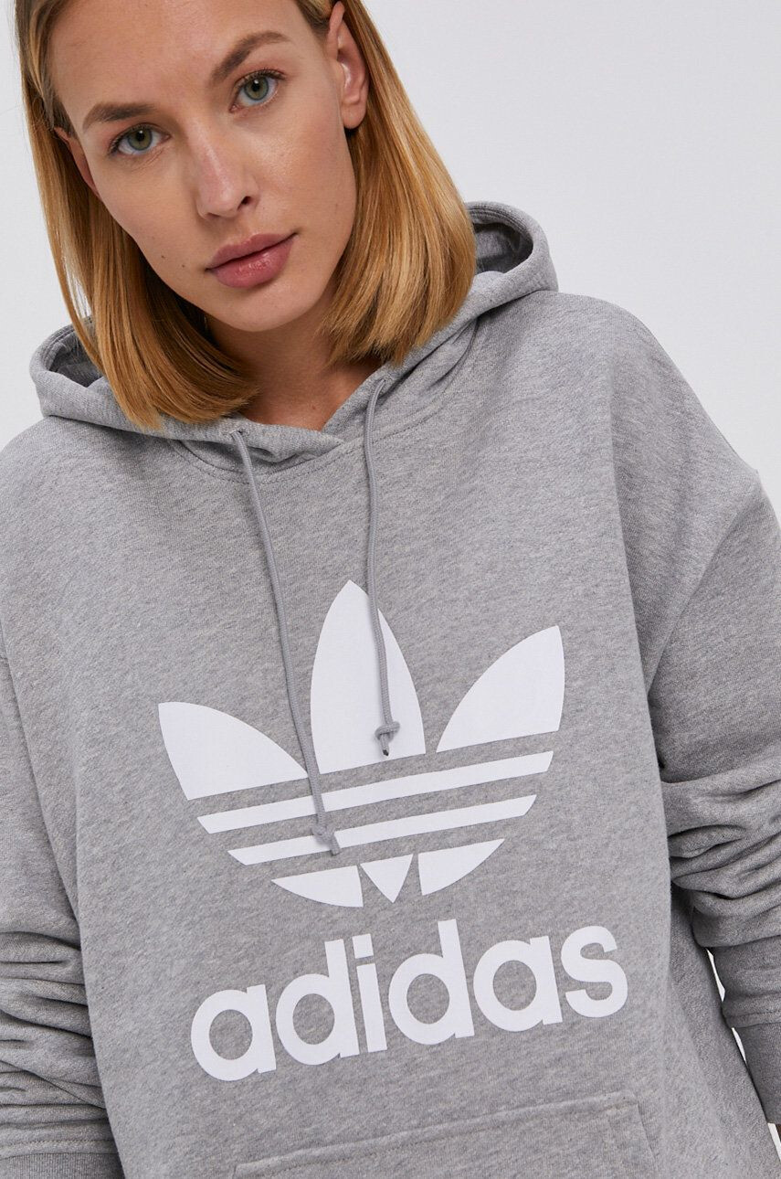 adidas Originals hanorac de bumbac - Pled.ro