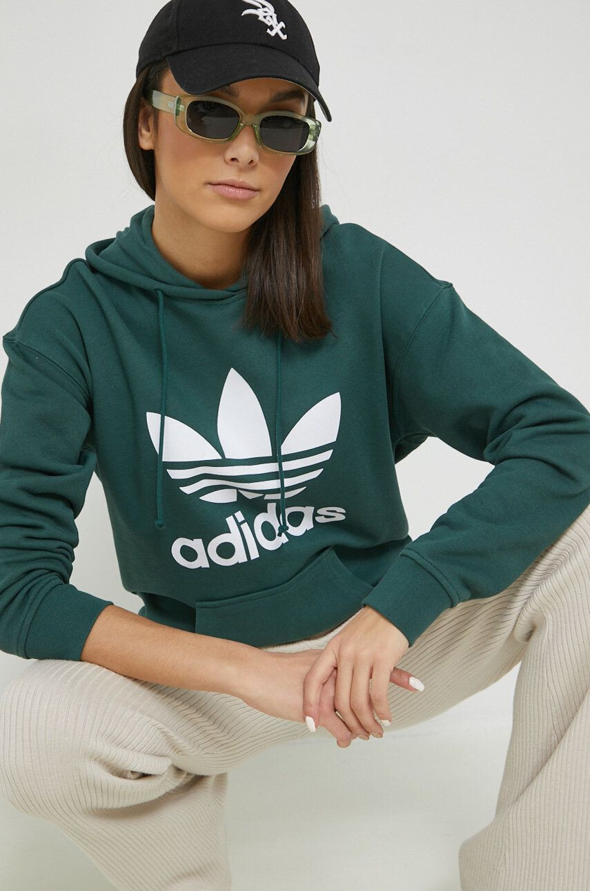 adidas Originals hanorac de bumbac - Pled.ro