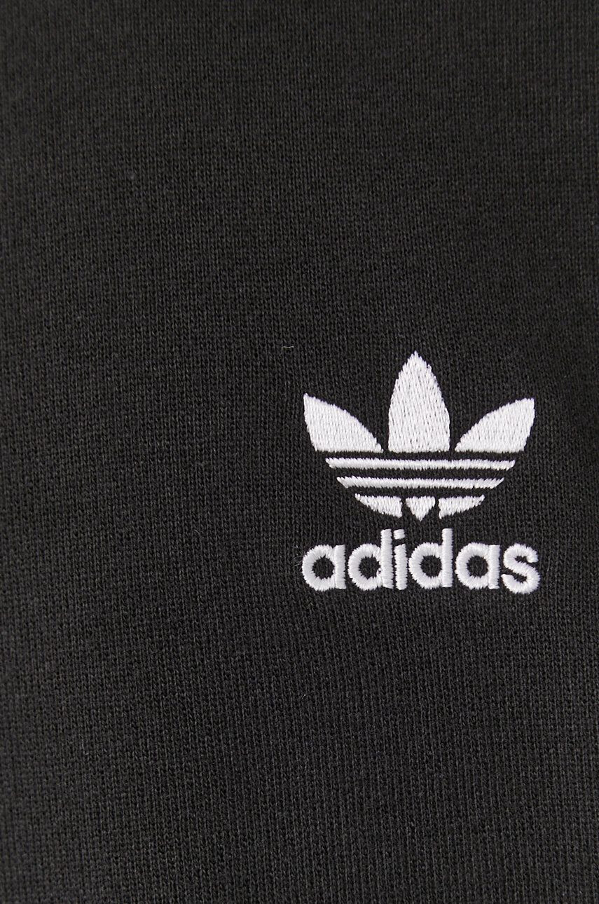 adidas Originals hanorac de bumbac H41315 culoarea negru cu imprimeu H41315-BLACK - Pled.ro