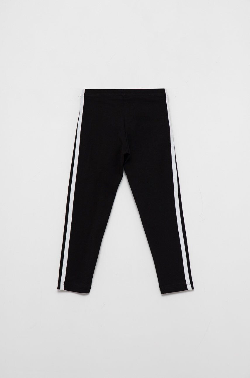 adidas Originals Leggins copii H25256 culoarea negru cu imprimeu - Pled.ro