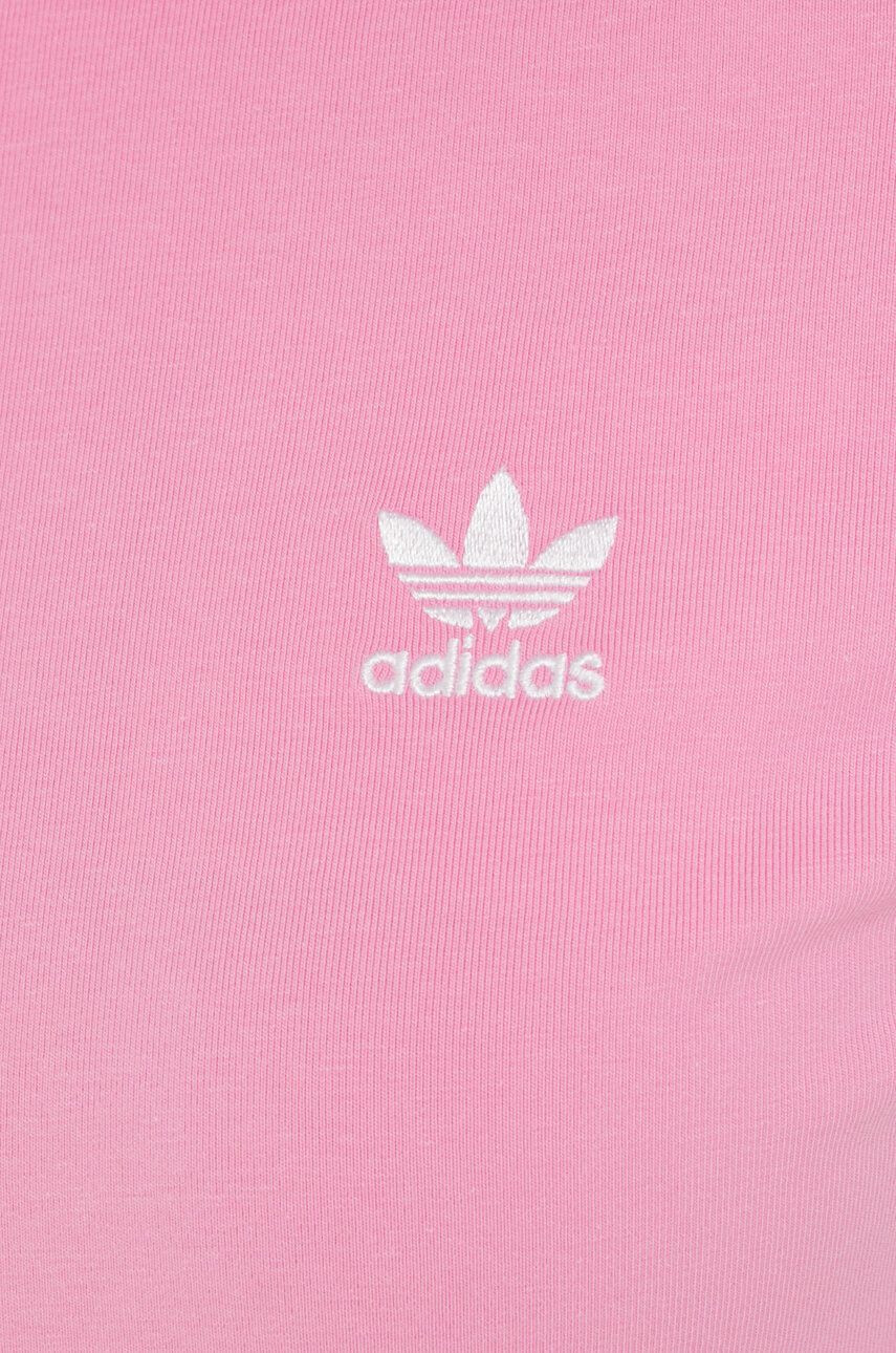 adidas Originals longsleeve femei culoarea roz - Pled.ro