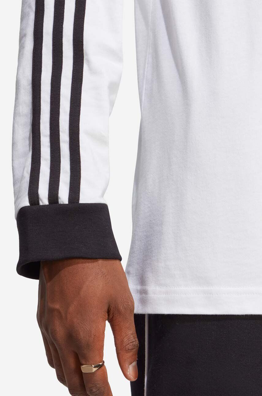 adidas Originals longsleeve din bumbac culoarea alb modelator IA4879-WHITE - Pled.ro