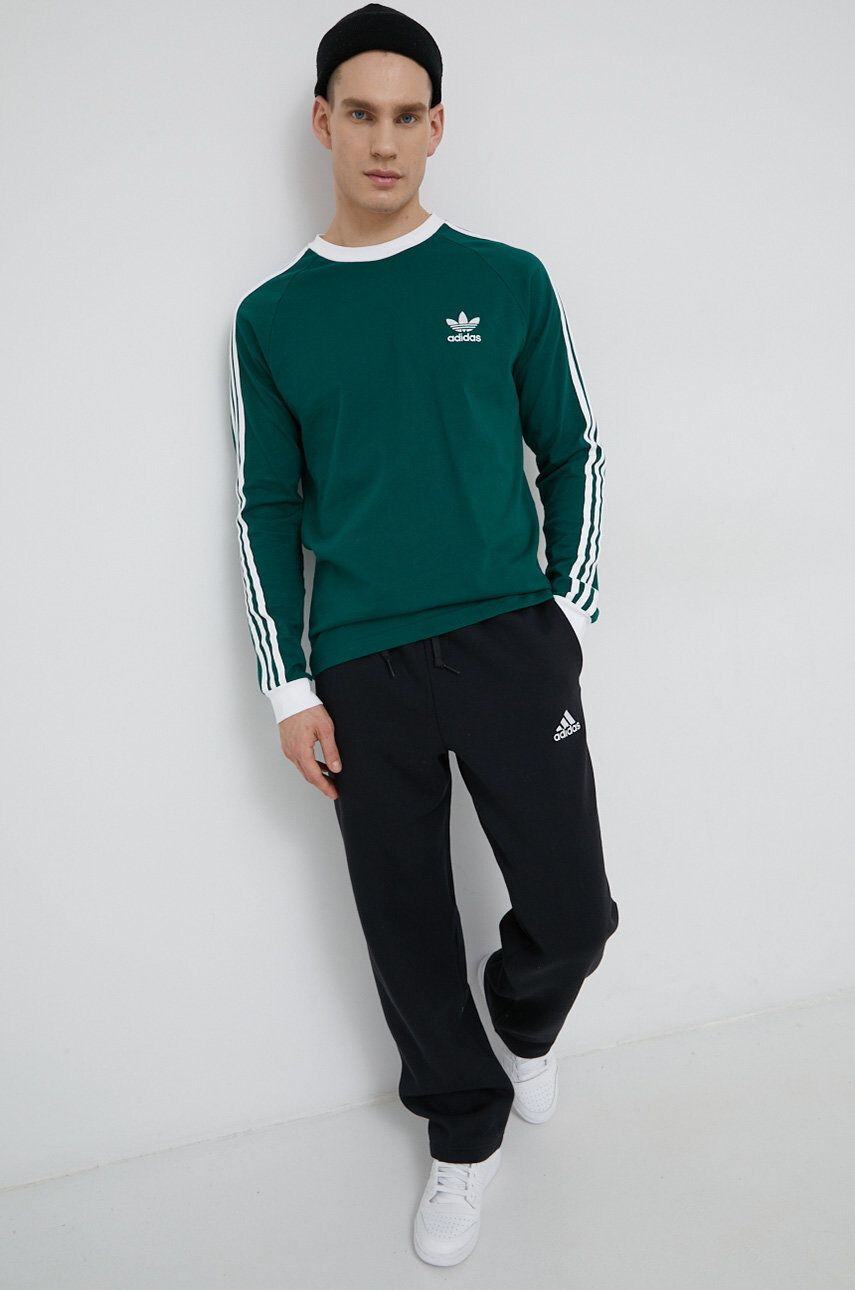 adidas Originals longsleeve din bumbac - Pled.ro