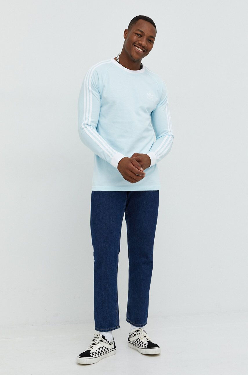 adidas Originals longsleeve din bumbac - Pled.ro