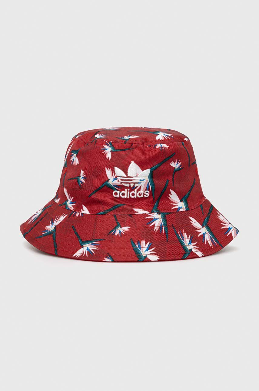 adidas Originals pălărie cu două fețe Thebe Magugu culoarea rosu - Pled.ro