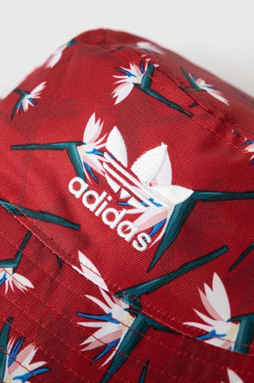 adidas Originals pălărie cu două fețe Thebe Magugu culoarea rosu - Pled.ro