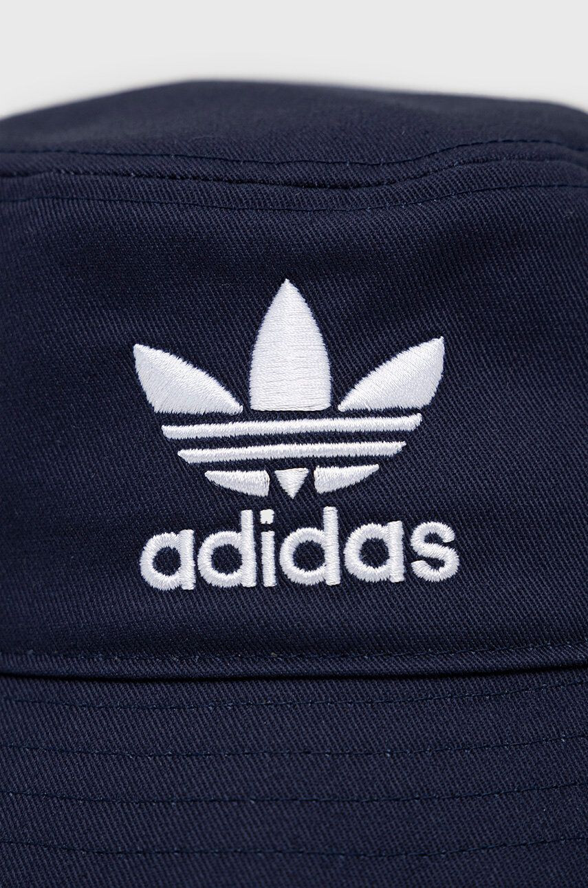 adidas Originals palarie din bumbac culoarea albastru marin bumbac - Pled.ro