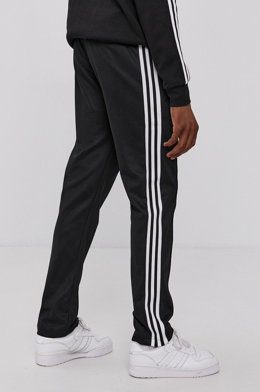 adidas Originals Pantaloni H09115 bărbați culoarea negru material neted H09115-BLACK - Pled.ro