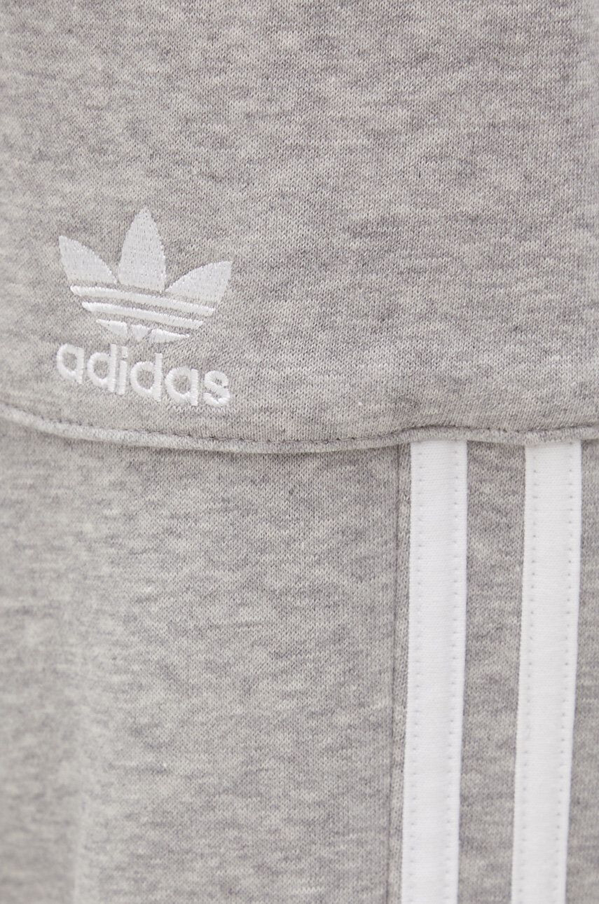 adidas Originals pantaloni Adicolor HF7514 femei culoarea albastru marin neted - Pled.ro