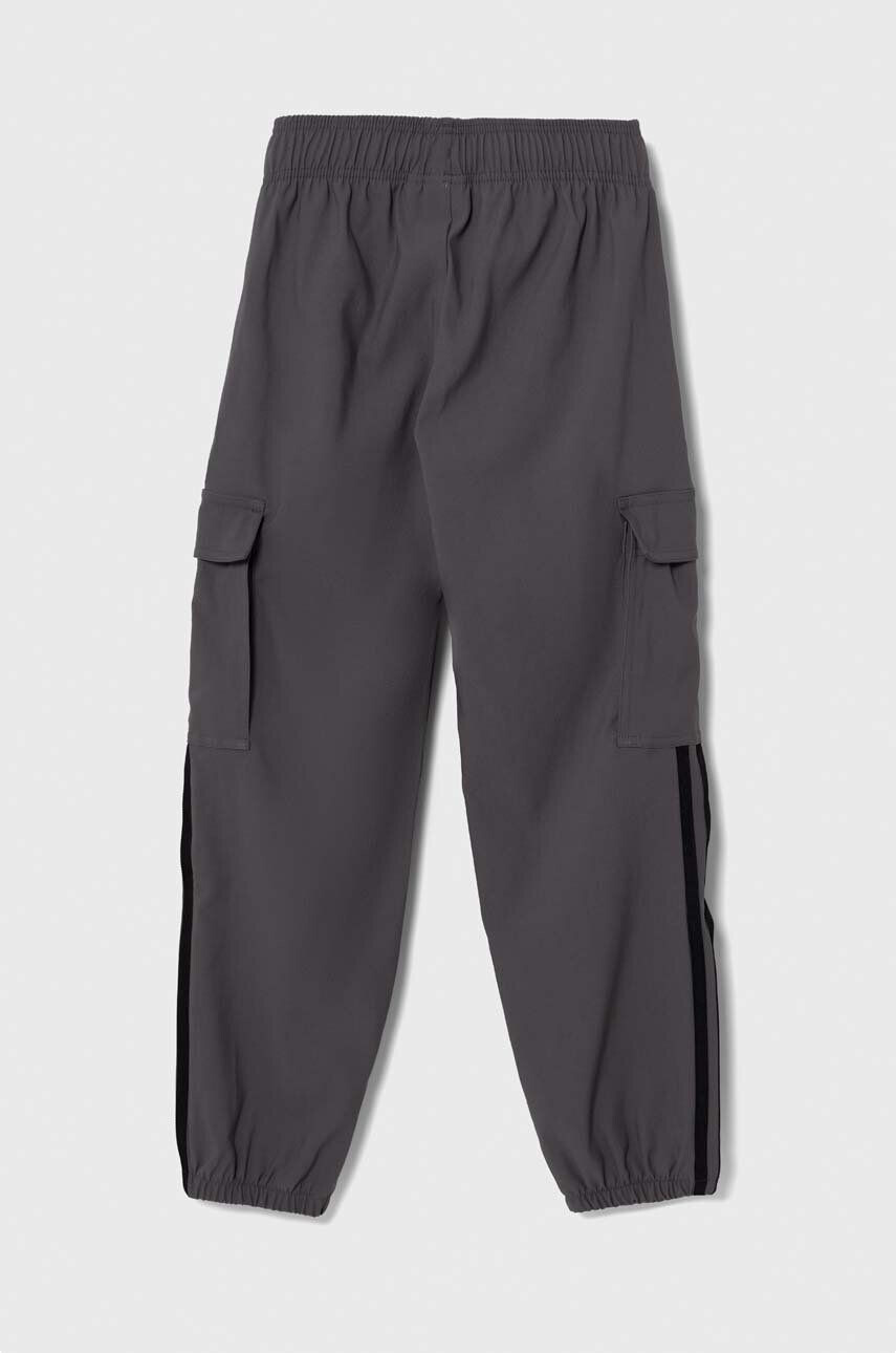 adidas Originals pantaloni copii culoarea gri neted - Pled.ro