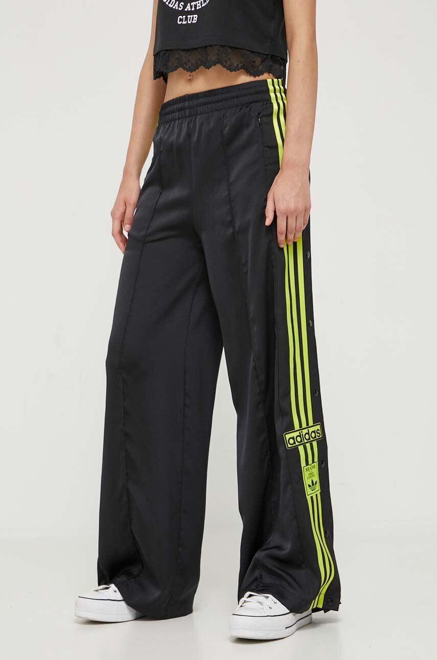 adidas Originals pantaloni de trening culoarea negru cu imprimeu - Pled.ro