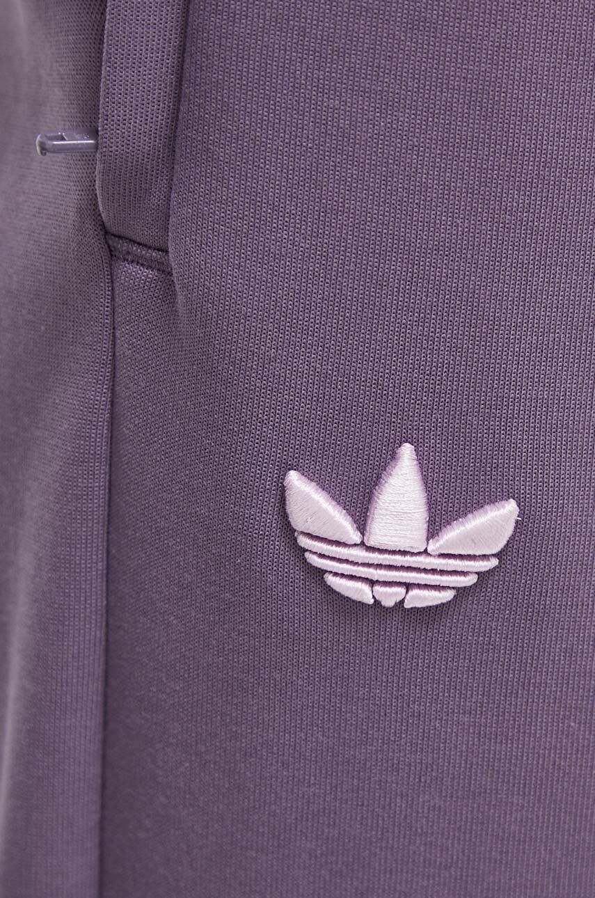 adidas Originals pantaloni de trening culoarea violet cu imprimeu - Pled.ro