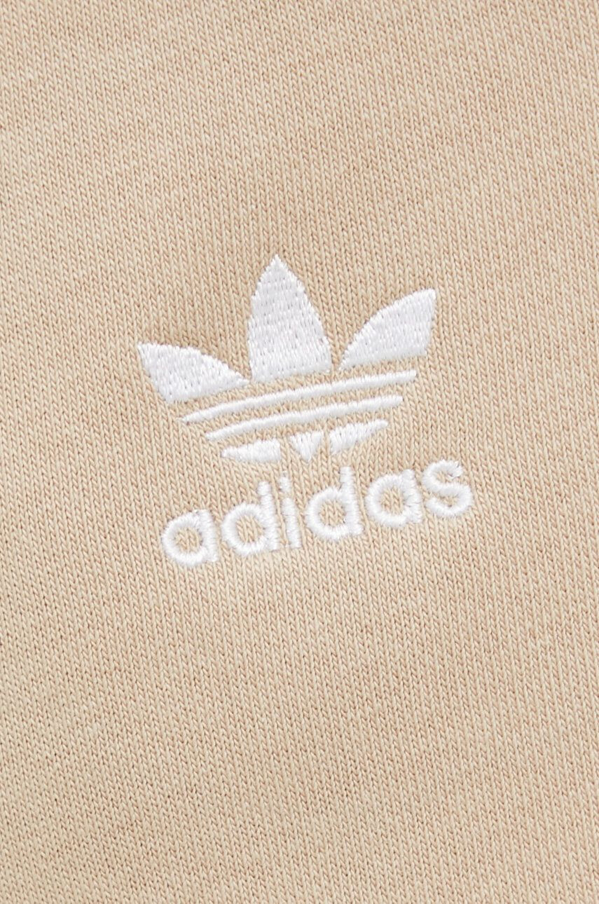 adidas Originals pantaloni de trening femei culoarea bej neted HJ7865-MAGBEI - Pled.ro