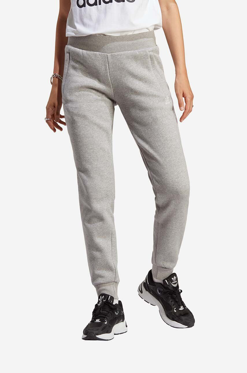 adidas Originals pantaloni de trening femei culoarea gri neted IA6460-MGREYH - Pled.ro