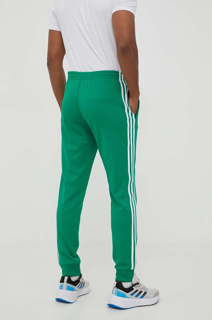 adidas Originals pantaloni de trening culoarea verde cu imprimeu - Pled.ro