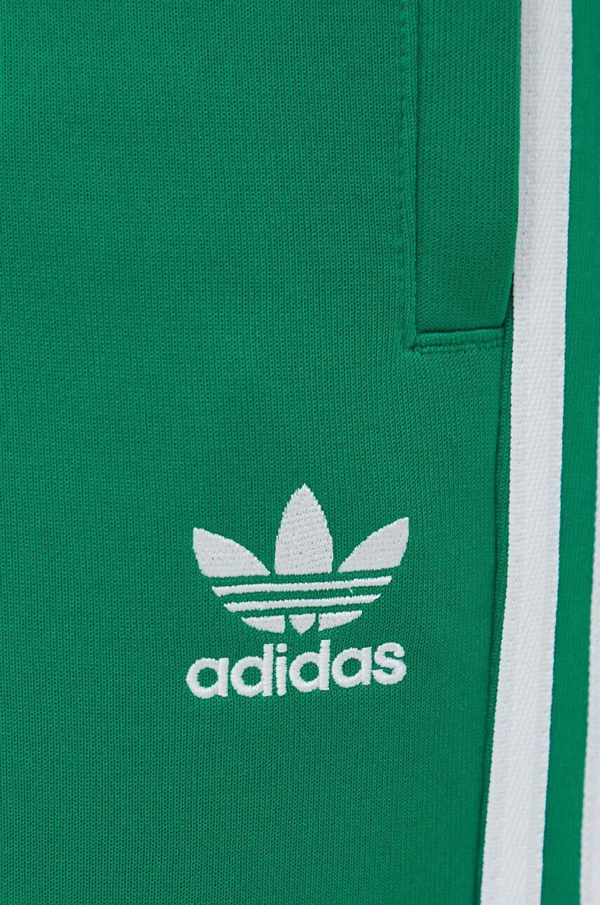 adidas Originals pantaloni de trening culoarea verde cu imprimeu - Pled.ro