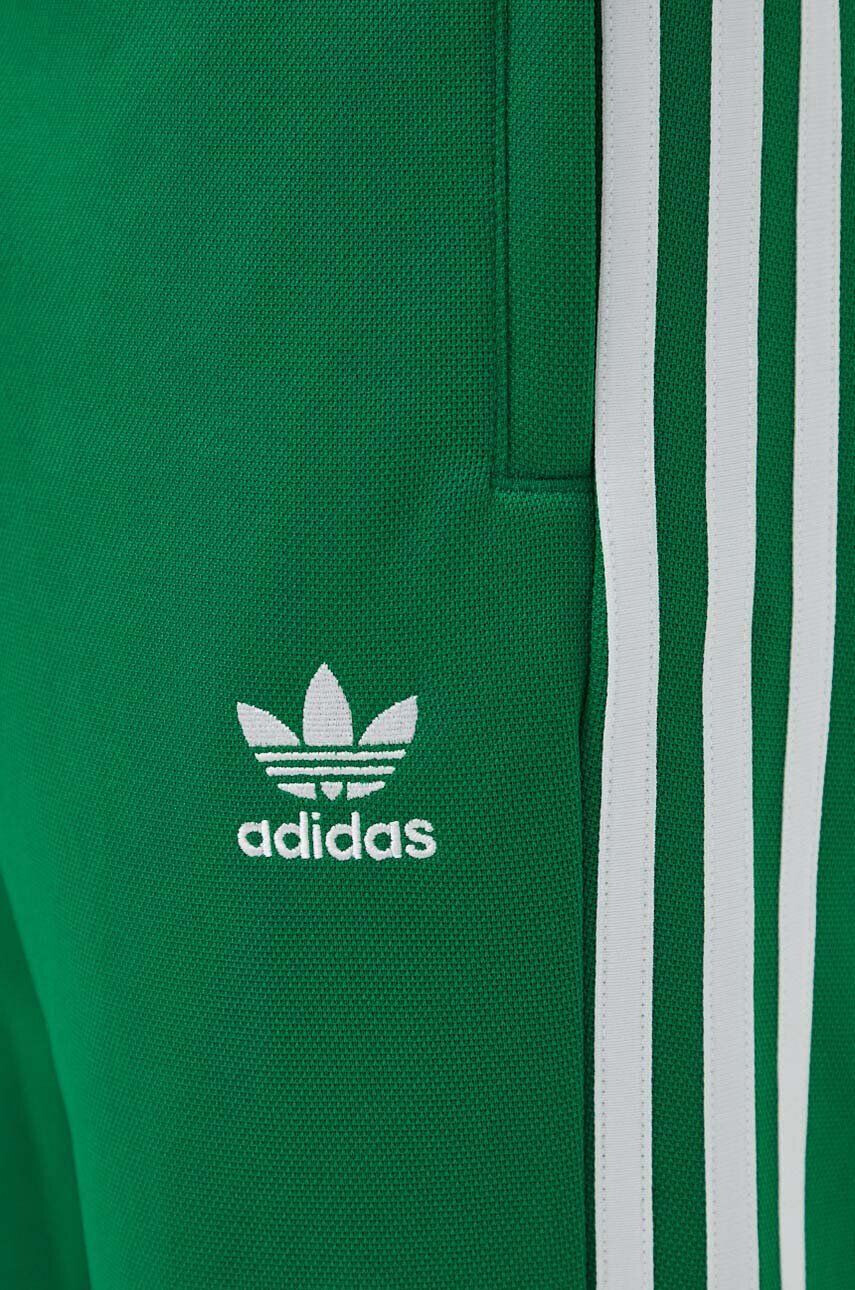 adidas Originals pantaloni de trening culoarea verde cu imprimeu - Pled.ro