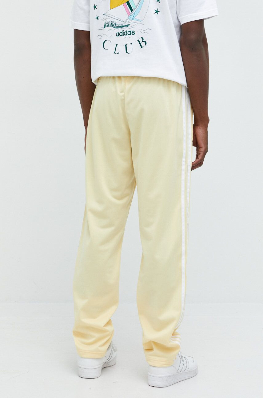 adidas Originals pantaloni de trening barbati culoarea galben neted - Pled.ro