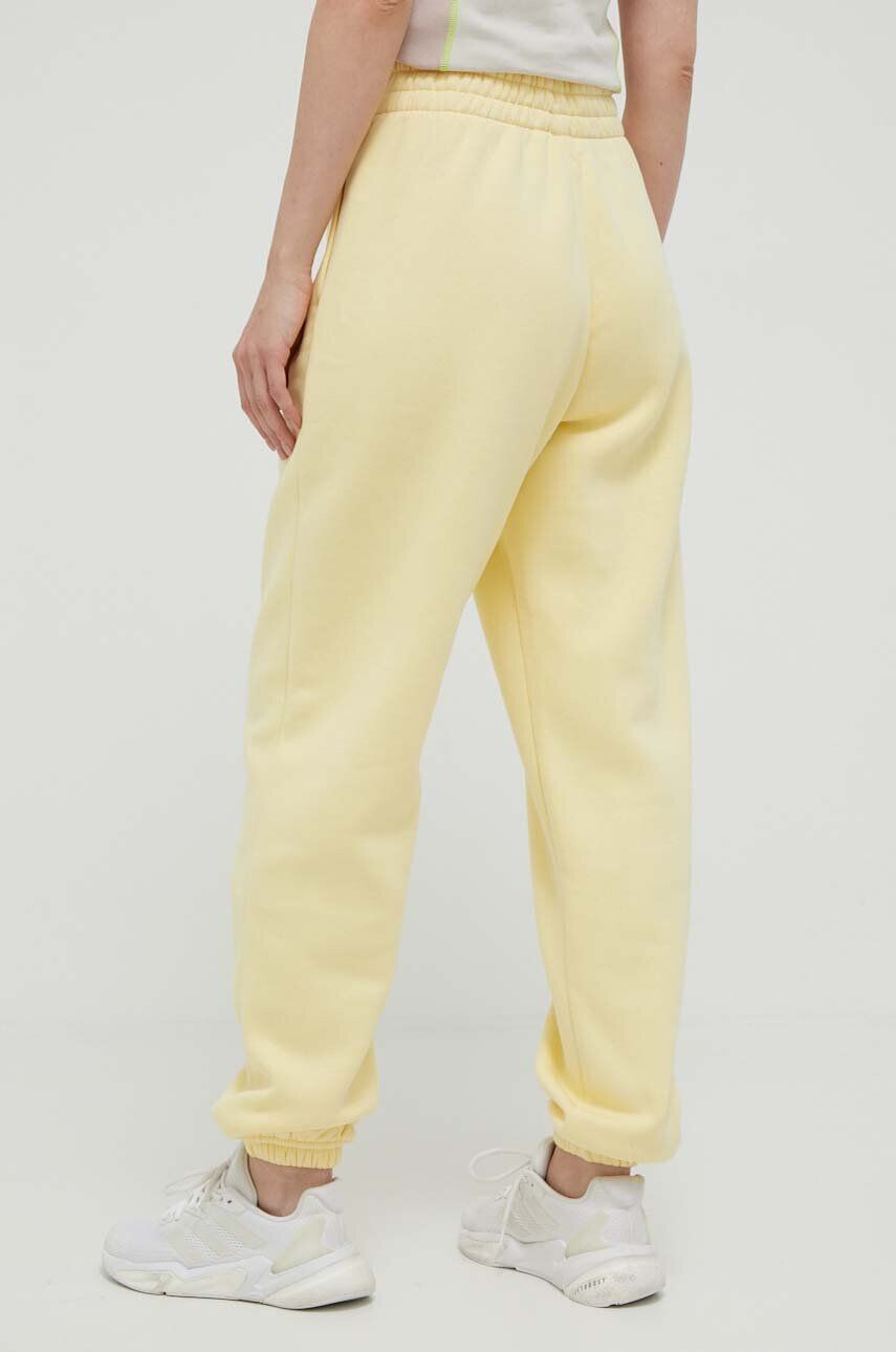 adidas Originals pantaloni de trening culoarea galben neted - Pled.ro