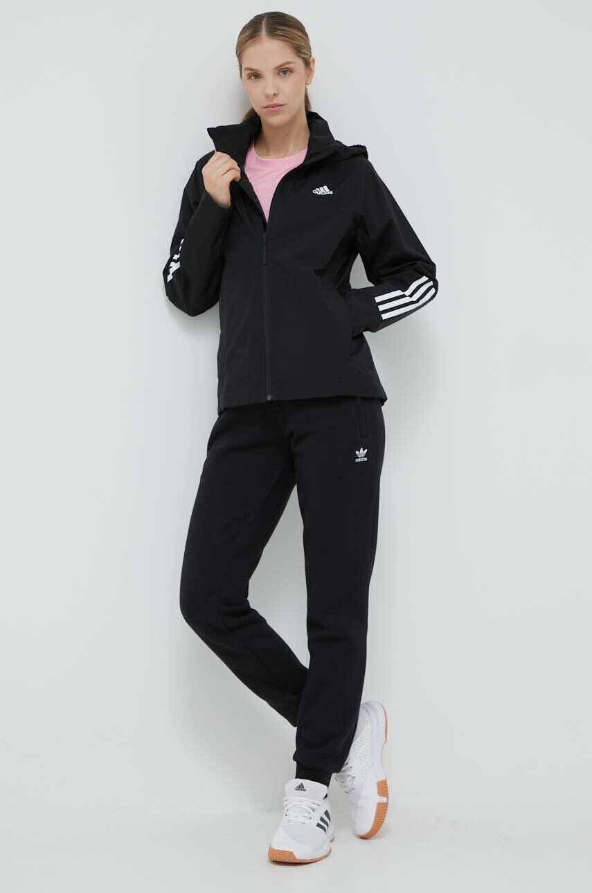 adidas Originals pantaloni de trening culoarea negru neted - Pled.ro