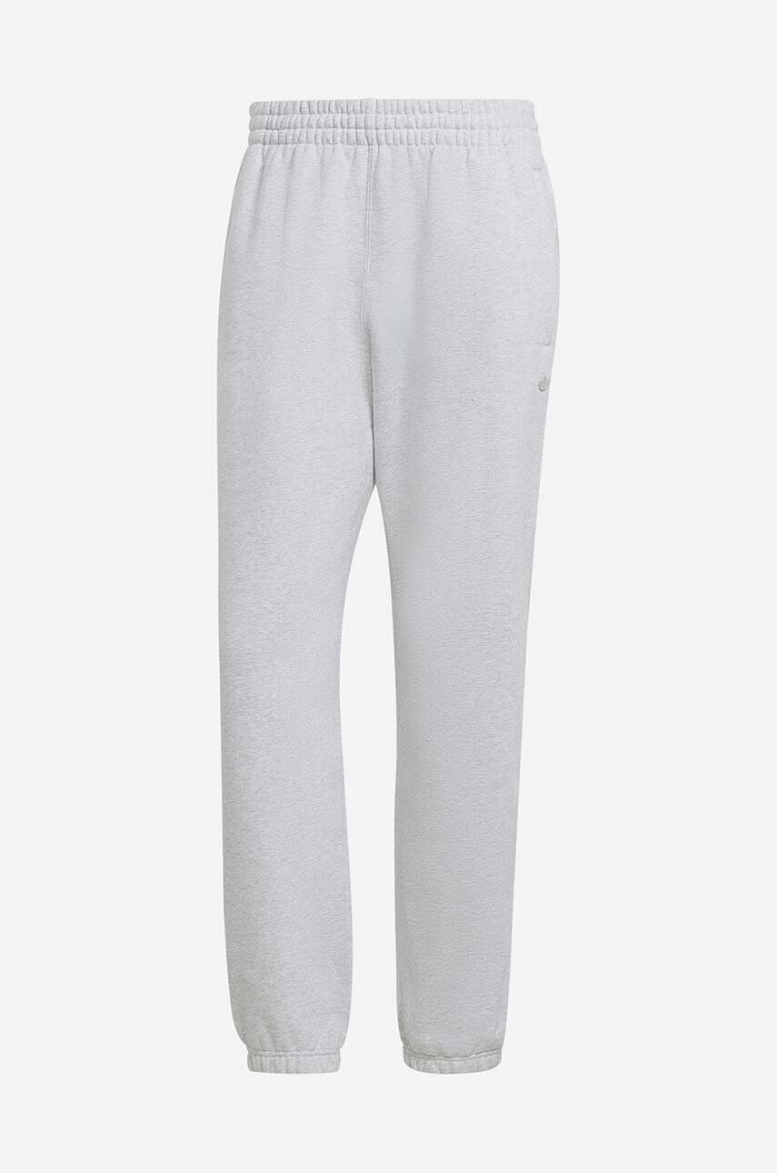 adidas Originals pantaloni de trening culoarea gri neted HB7503-grey - Pled.ro