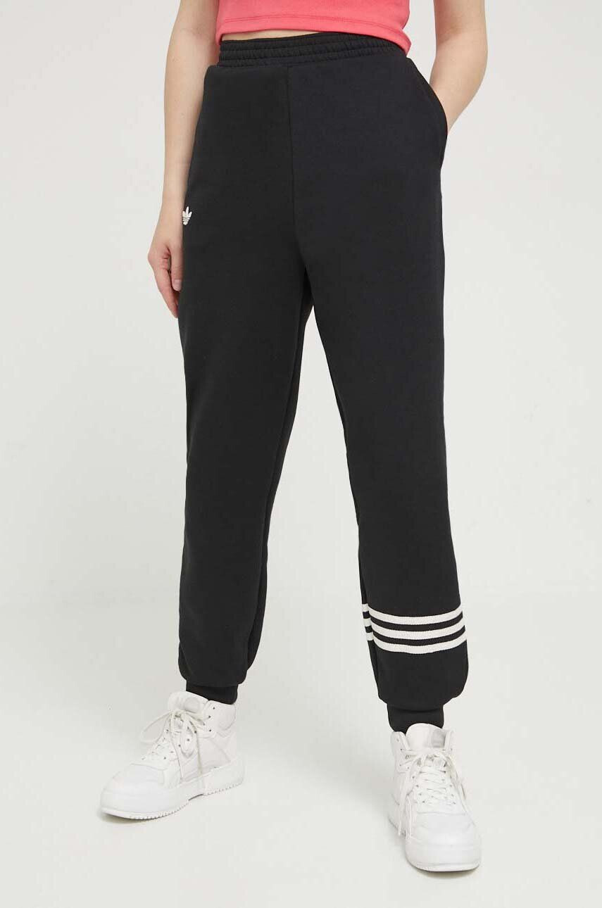 adidas Originals pantaloni de trening culoarea negru cu imprimeu IB7321-black - Pled.ro