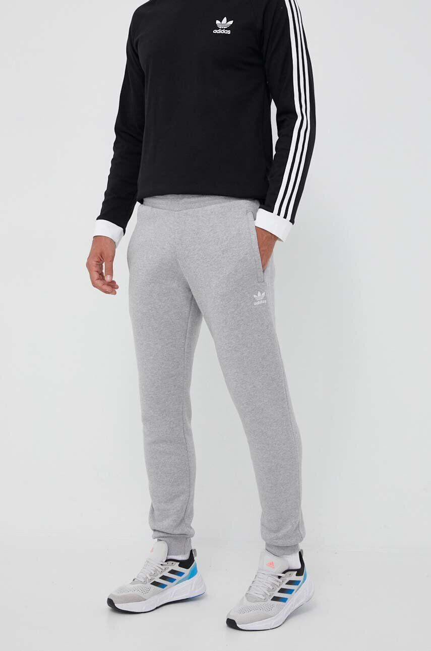 adidas Originals pantaloni de trening culoarea roz cu imprimeu - Pled.ro