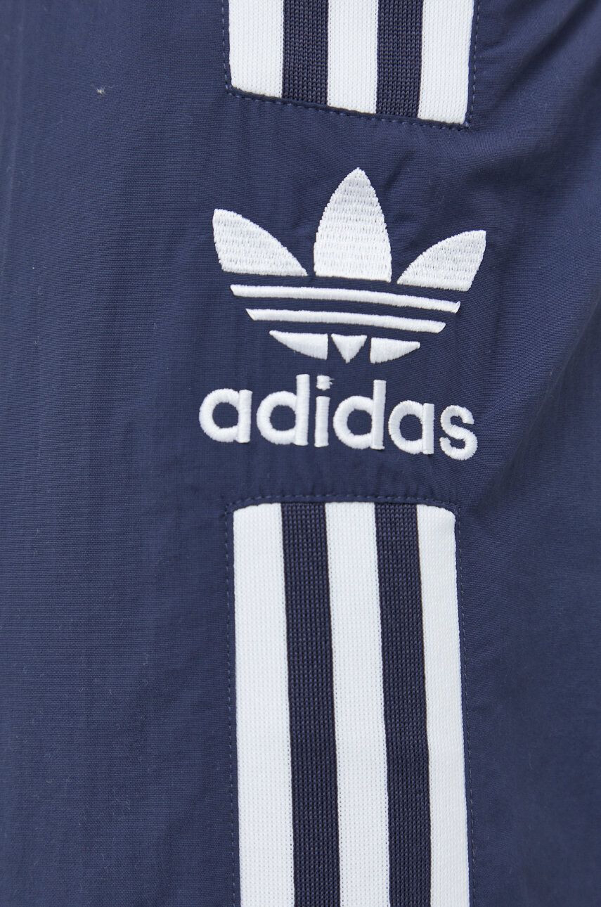 adidas Originals pantaloni de trening Adicolor barbati culoarea albastru marin cu imprimeu - Pled.ro