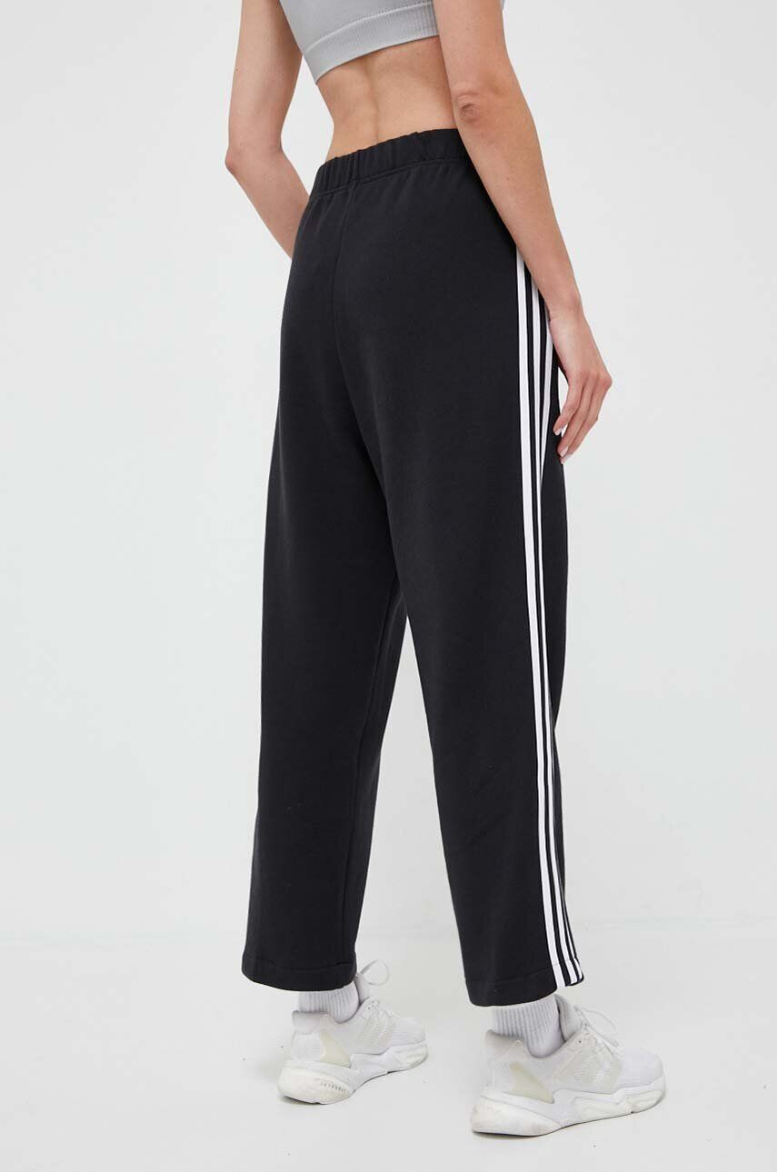 adidas Originals pantaloni de trening din bumbac Open Hem Pant culoarea negru uni IC5505 - Pled.ro