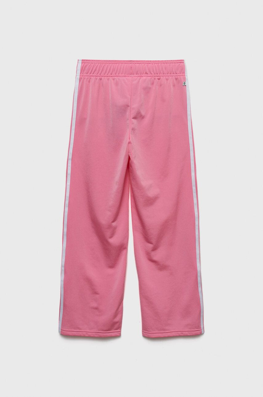 adidas Originals pantaloni de trening pentru copii culoarea roz cu imprimeu - Pled.ro