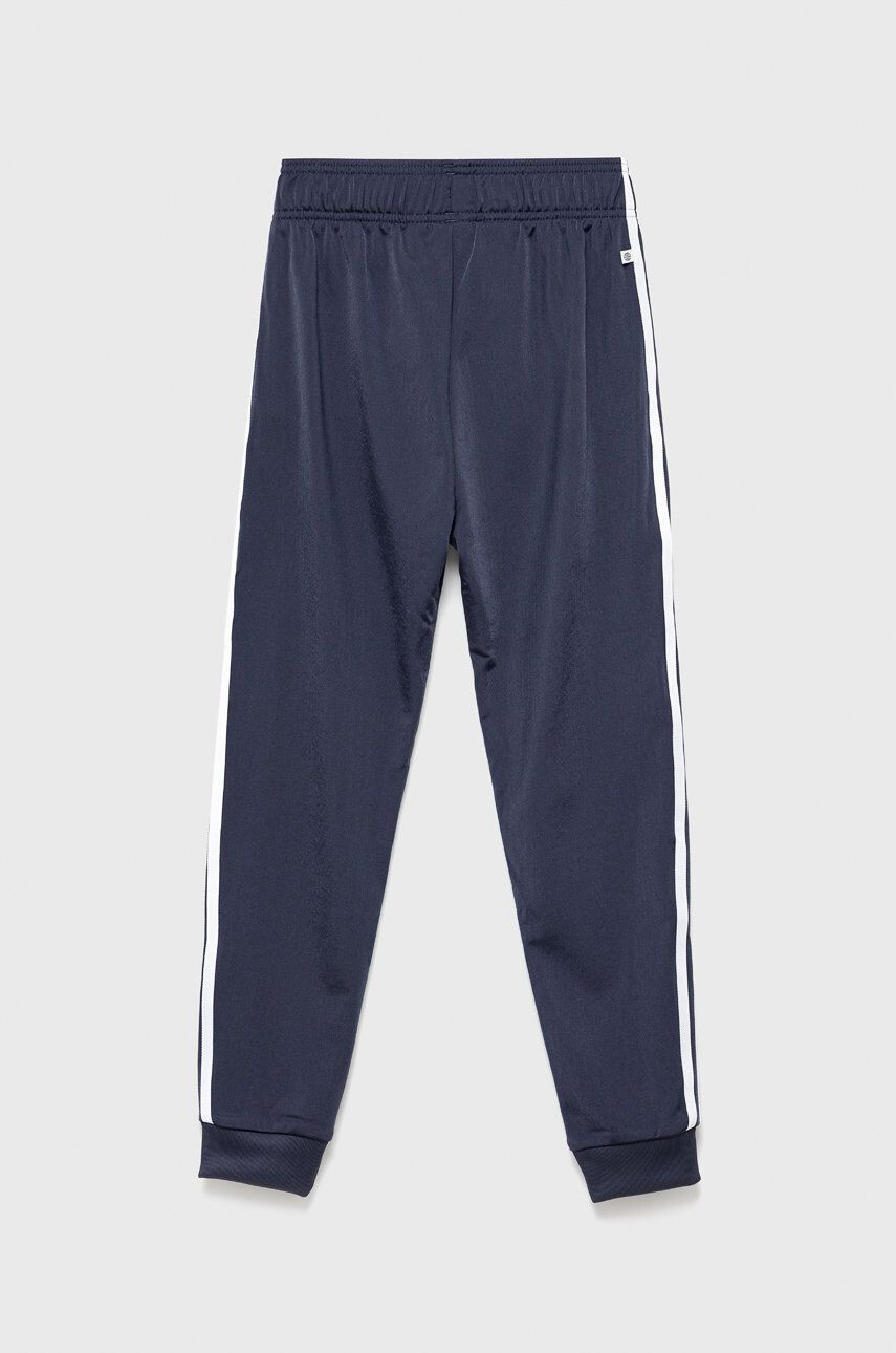 adidas Originals pantaloni de trening pentru copii HD2045 culoarea albastru marin cu imprimeu - Pled.ro