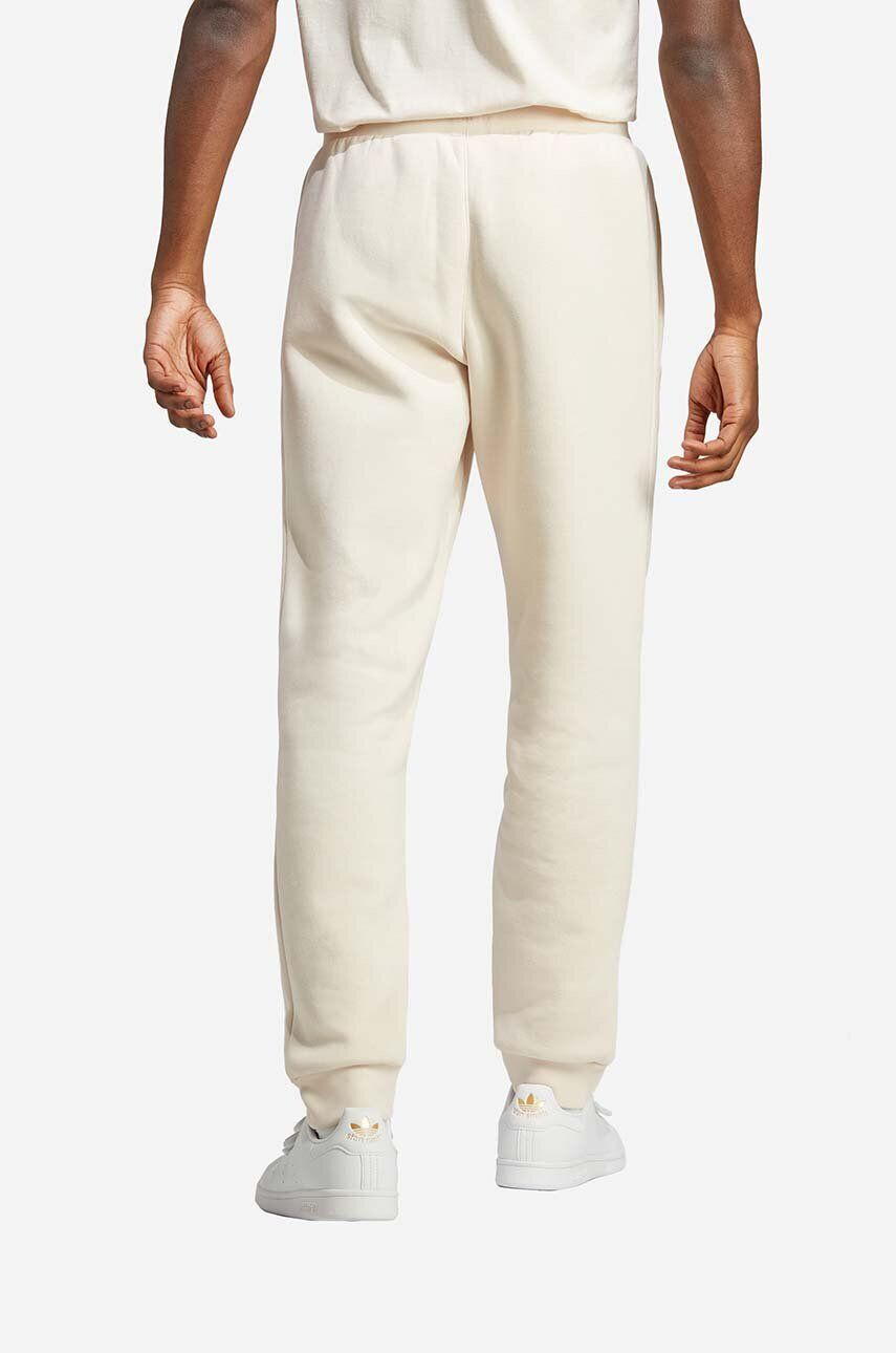 adidas Originals pantaloni de trening Trefoil Essentials Pants culoarea bej neted IA4836-cream - Pled.ro