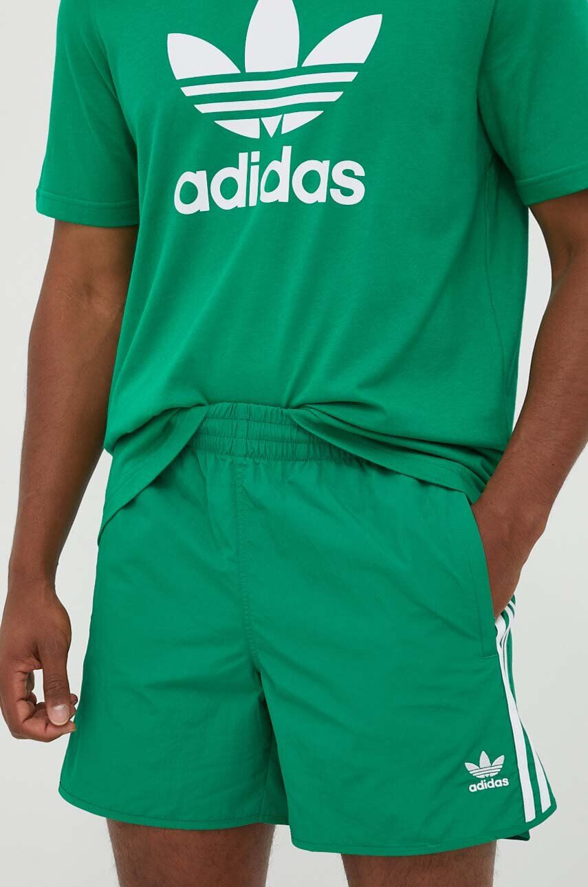 adidas Originals pantaloni scurti barbati culoarea verde - Pled.ro