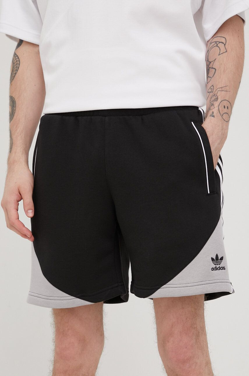 adidas Originals pantaloni scurti HC2091 barbati culoarea negru - Pled.ro