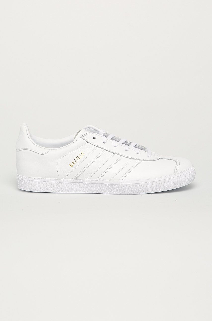 adidas Originals sneakers copii Gazelle culoarea alb BY9147 - Pled.ro