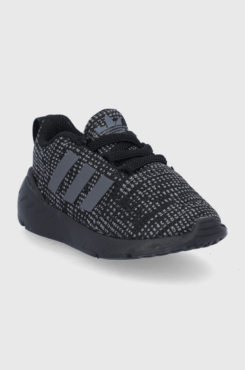 adidas Originals Pantofi copii Swift Run 22 El I GW8167 culoarea negru - Pled.ro