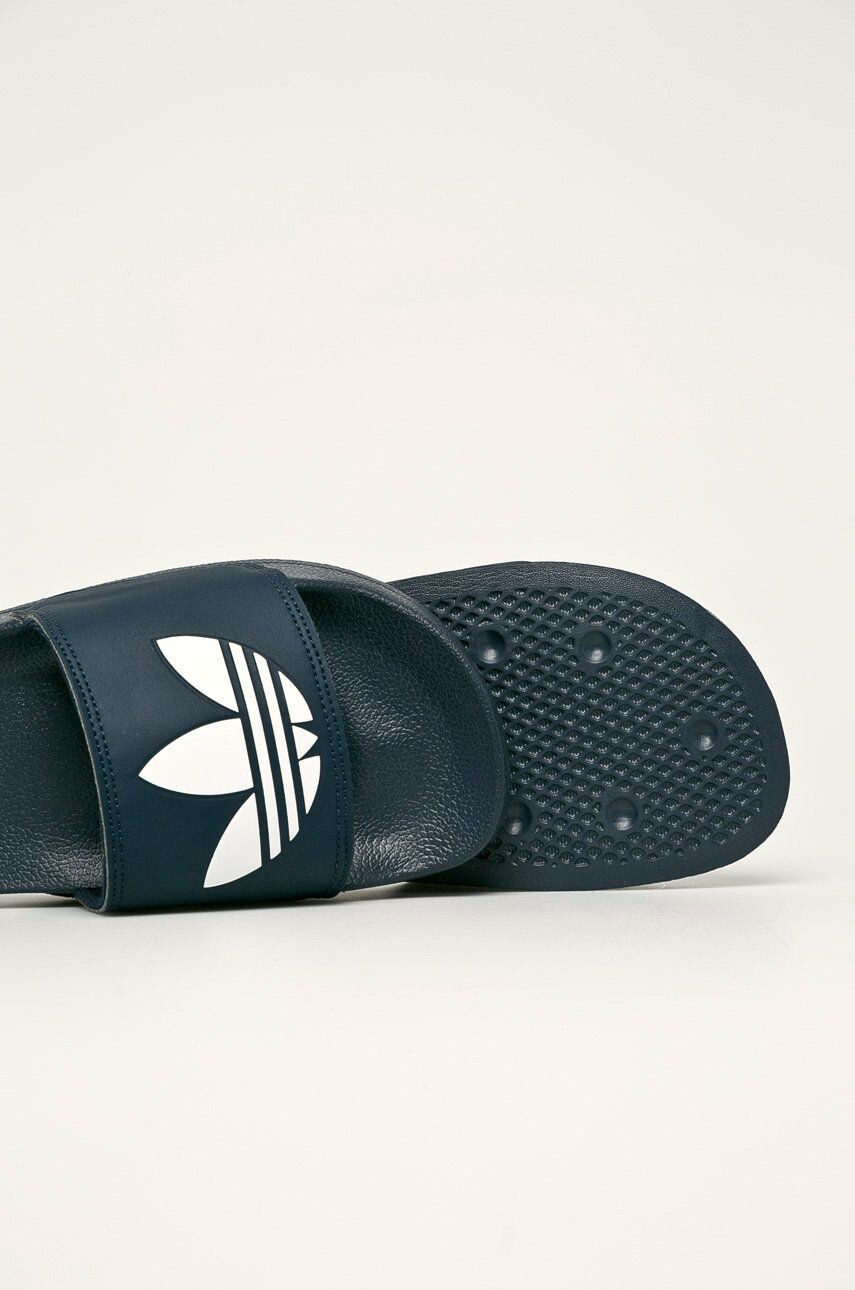 adidas Originals papuci ADILETTE LITE barbati culoarea albastru marin - Pled.ro