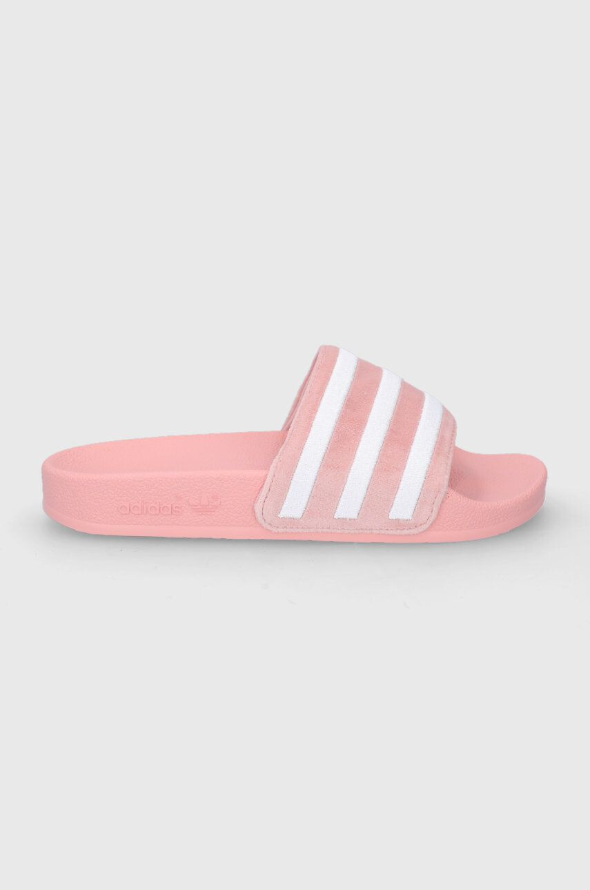 adidas Originals papuci GX3372 femei culoarea roz GX3372-WONMA/WHT - Pled.ro