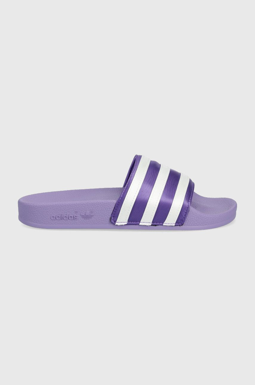 adidas Originals papuci Adilette GX8637 femei culoarea violet GX8637-MAGL/WHT - Pled.ro