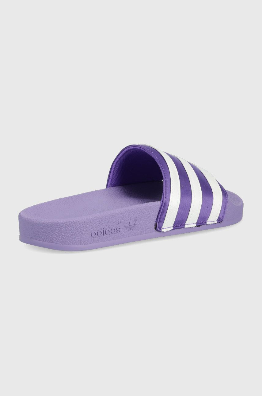 adidas Originals papuci Adilette GX8637 femei culoarea violet GX8637-MAGL/WHT - Pled.ro