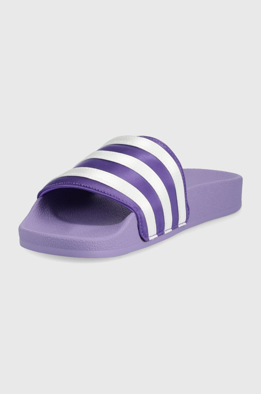 adidas Originals papuci Adilette GX8637 femei culoarea violet GX8637-MAGL/WHT - Pled.ro