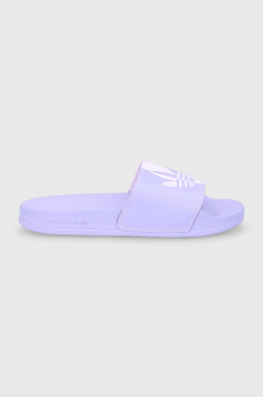 adidas Originals Papuci Adilette Lite femei culoarea roz - Pled.ro