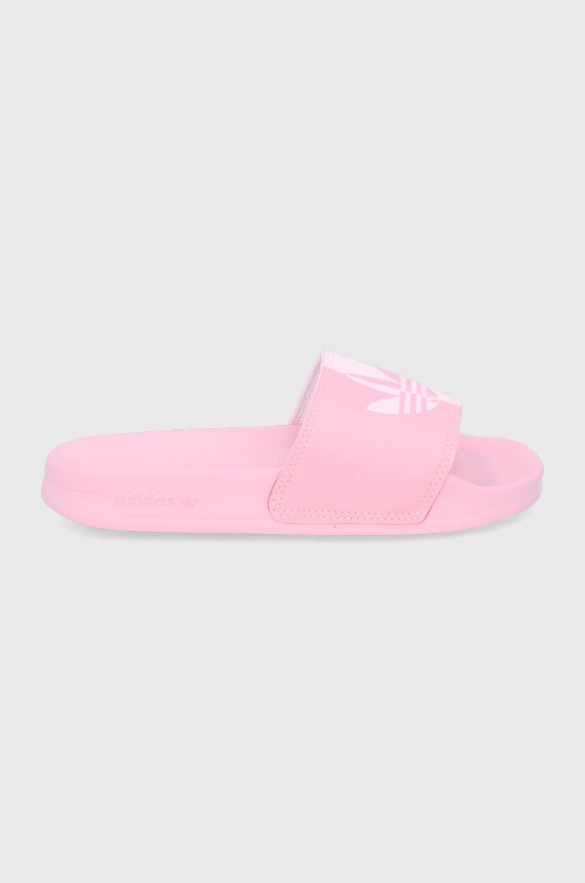 adidas Originals Papuci Adilette Lite H00134 femei culoarea roz - Pled.ro