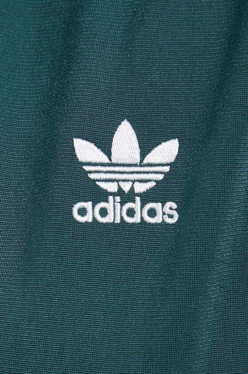 adidas Originals rochie Always Original culoarea verde mini mulata - Pled.ro