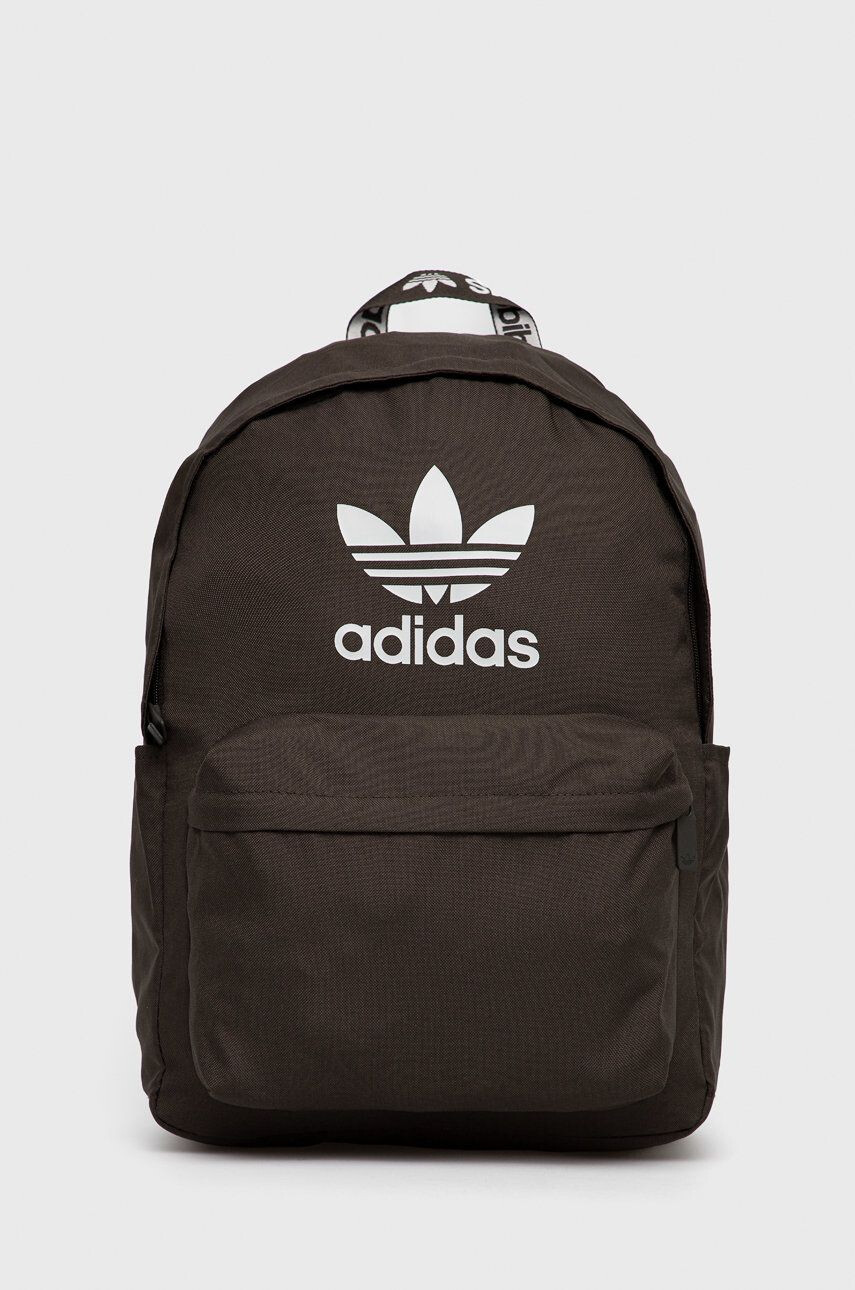 adidas Originals rucsac culoarea portocaliu mare cu imprimeu HK5046-SEIMOR - Pled.ro