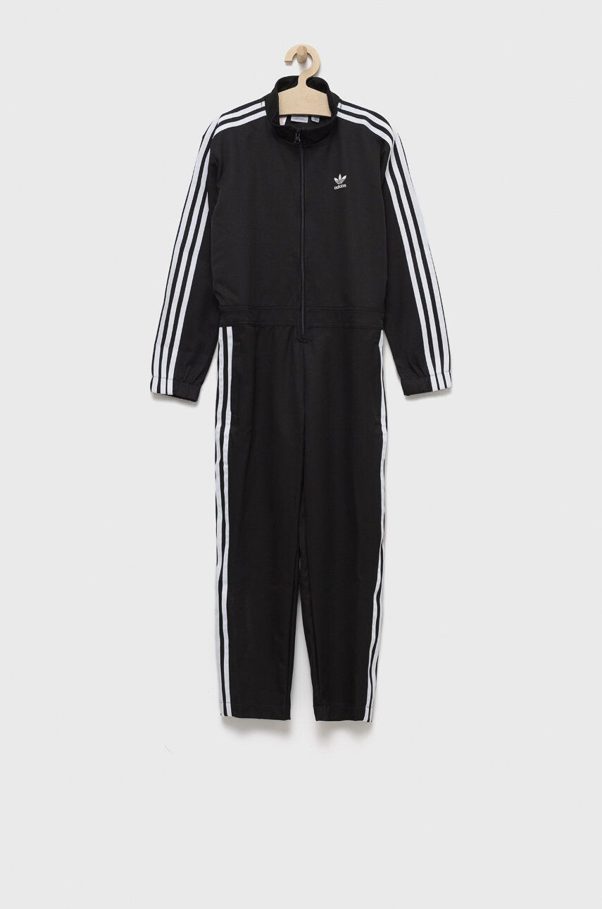 adidas Originals salopeta copii culoarea negru - Pled.ro