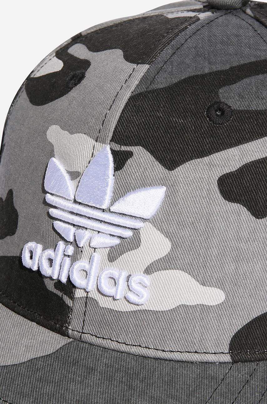 adidas Originals șapcă de baseball din bumbac culoarea gri modelator IB9195-grey - Pled.ro