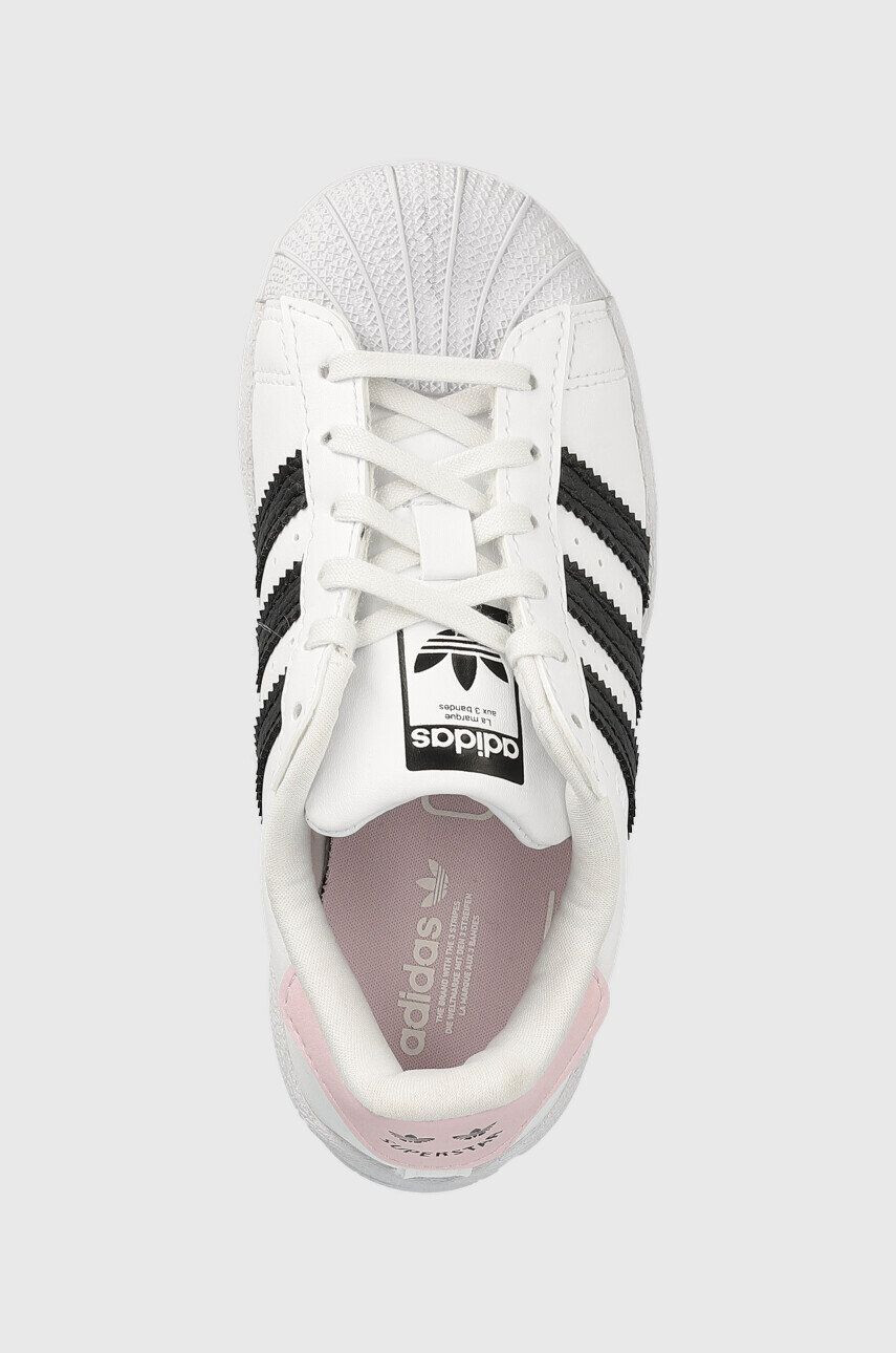 adidas Originals sneakers pentru copii culoarea alb - Pled.ro